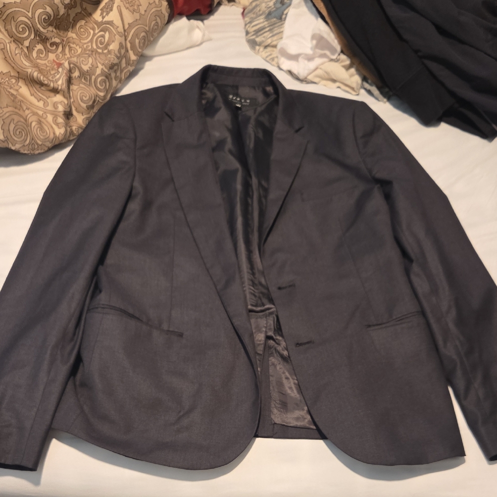 Men's Forever21men Gray Blazer